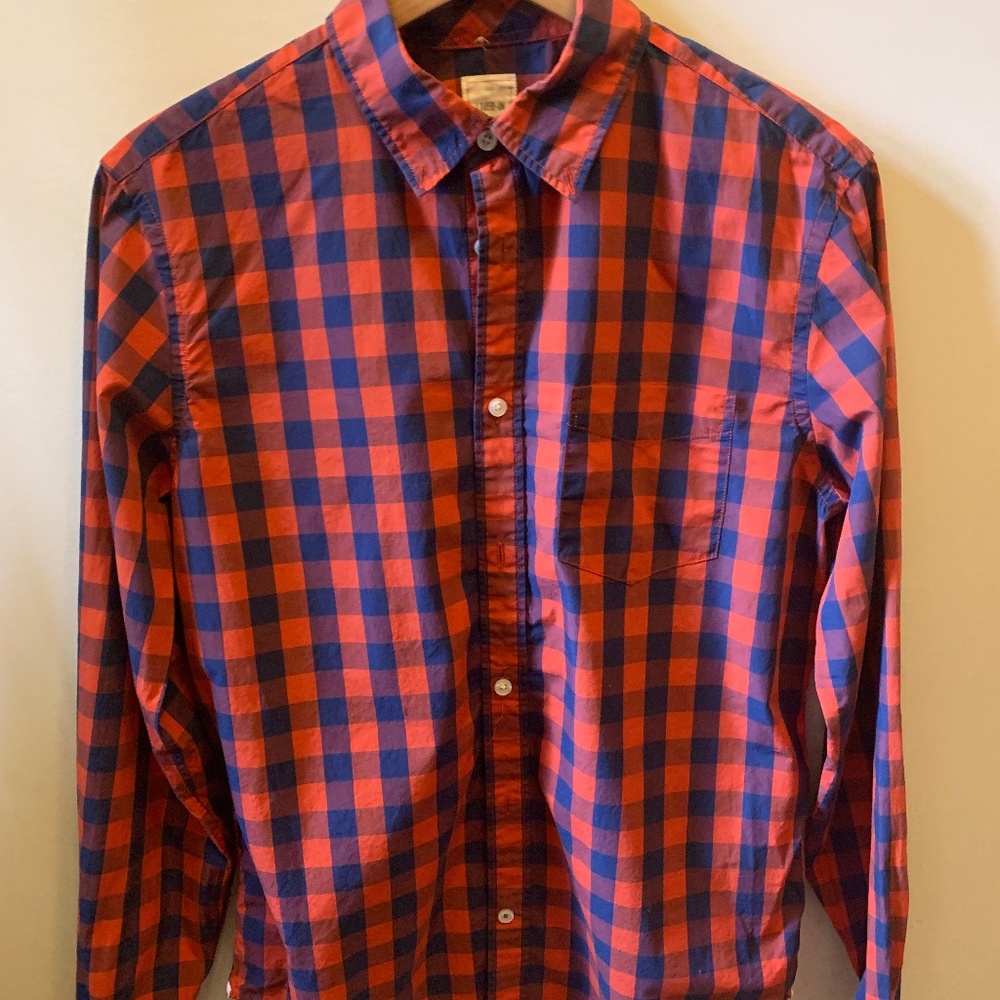 Lived-in Stretch Poplin Shirt GAP